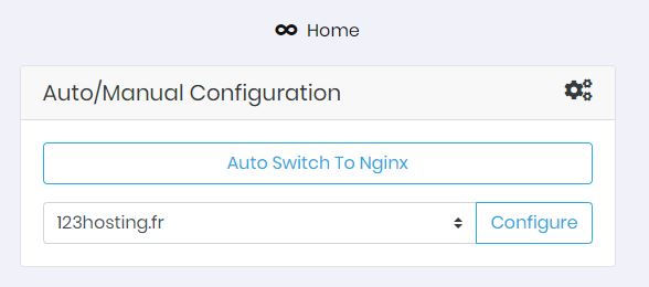 Nginx cPanel plugin