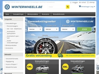 Winterwheels.be web hosting YOORshop