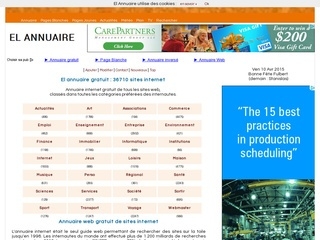 www.el-annuaire.com web hosting YOORshop